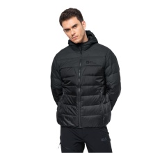 Jack Wolfskin Winter-Daunenjacke DNA Tundra Hoody mit Kapuze (sehr warm, winddicht) phantomgrau Herren